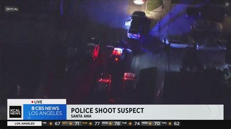 Santa Ana police shoot man during traffic stop